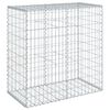 vidaXL Gabionkurv med deksel 100x50x100 cm galvanisert jern