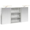 vidaXL Baderomsskapsett 3 stk. 100 x 10,5 x 50 cm Konstruert tre