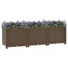 vidaXL hevet bed 120x40x38 cm polypropylen