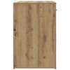 vidaXL Skrivebord artisan eik 100x49x75 cm konstruert tre