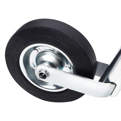 vidaXL Støttehjul til tilhenger 48 mm galvanisert stål