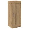 vidaXL Veggskap Artisan Eik 34,5 x 34 x 90 cm Konstruert tre