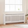 vidaXL MDF Radiatordeksel 205 cm hvit
