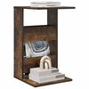 vidaXL Sidetabell R&oslash;kt eik 40 x 35 x 60,5 cm Konstruert tre