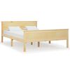 vidaXL Sengeramme heltre furu 140x200 cm