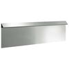 vidaXL Sneglenett 16 stk. 100 x 3,5 x 25 cm Galvanisert st&aring;l S&oslash;lv