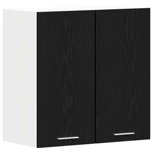 vidaXL Hengende skap Lyon Svart Eik 60 x 31 x 60 cm Konstruert tre