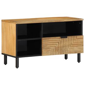 vidaXL TV-benk brun 80x33x46 cm heltre mango