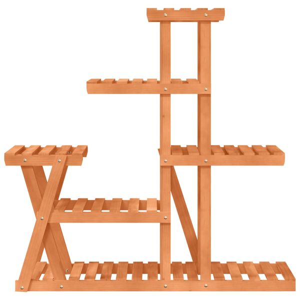 vidaXL Blomsterstativ 110x25x96 cm heltre gran