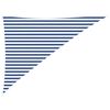 vidaXL Solskygge seil 3 x 4 x 5 m 100% polyester Oxford Trekantet