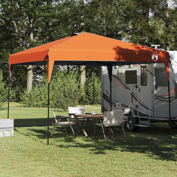 vidaXL Canopy telt Oransje 290 x 290 x 251 cm stoff