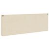 vidaXL Veggdokumentdisplay Beige 100 x 8,5 x 36 cm Konstruert tre