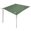 vidaXL Caravan Markise person 240 x 300 cm Vanntett Gr&oslash;nn taft