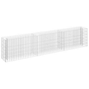 vidaXL Gabion høybed galvanisert stål 270x30x60 cm