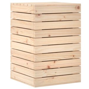 vidaXL Skittent&oslash;yskurv 44x44x66 cm heltre furu