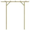 vidaXL Hagepergola 205x40x203 cm tre