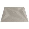 vidaXL Veggpaneler 24 stk beton 50x50 cm XPS 6 m² stjerne