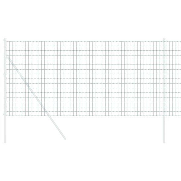 vidaXL Euro gjerde gr&oslash;nn 1 x 10 m PVC-belagt jern