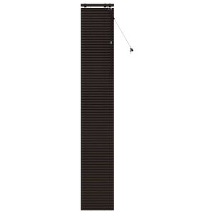 vidaXL Venetiansk persienne M&oslash;rk brun 45 x 250 cm 35 mm