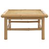 vidaXL Hagebord 65x55x30 cm bambus