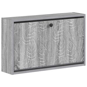 vidaXL Vegghengt skoskap DELFT 71 x 17 x 43 cm Konstruert tre