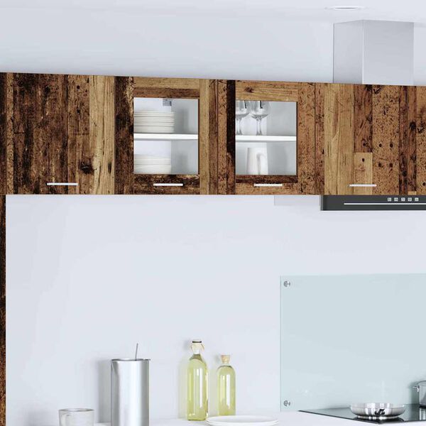 vidaXL Hengende skap Gammelt tre 40 x 31 x 40 cm Konstruert tre