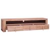 vidaXL TV-benk 140x30x35 cm heltre teak
