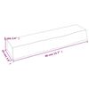 vidaXL Vegghylle 40x10x6 cm ubehandlet heltre eik