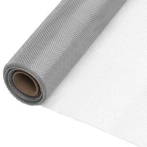 vidaXL Nettingskjerm rustfritt st&aring;l 60x1000 cm s&oslash;lv