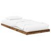 vidaXL Gulvbedramme Gammelt tre 100 x 200 cm Konstruert tre