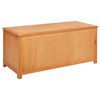vidaXL Lagringsboks 110 x 45 x 45 cm Massivt Eiketre
