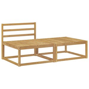 vidaXL 2 Stk Ute fotst&oslash;tte Polyester Hvit