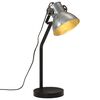 vidaXL Skrivebordslampe 25 W vintage s&oslash;lv 17x17x60 cm E27