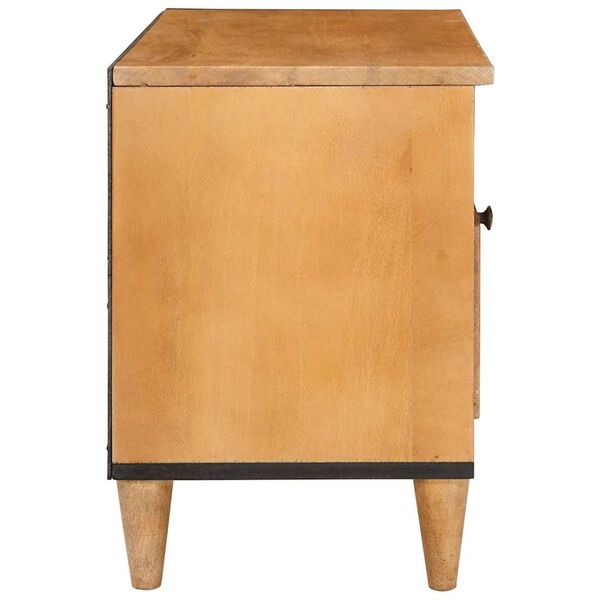 vidaXL TV Enheter med skuff Lys Brun 80 x 33 x 46 cm Konstruert tre