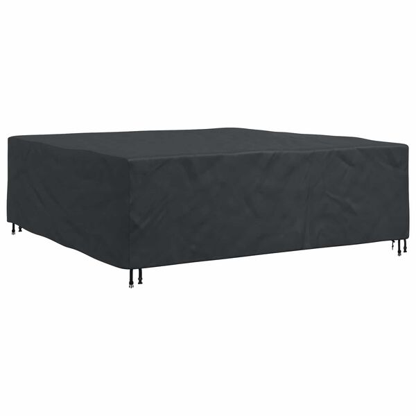 vidaXL M&oslash;belbeskyttelse Ensfarget Svart 220 x 220 x 70 cm 600D