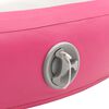 vidaXL Oppbl&aring;sbar gymnastikkmatte med pumpe 100x100x15 cm PVC rosa