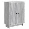 vidaXL Serviesskap Gr&aring; sonoma 66 x 34,5 x 90 cm Konstruert tre
