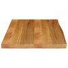vidaXL Bordplate 70x60x3,8 cm naturlig kant heltre mango