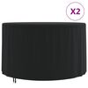 vidaXL Hagem&oslash;beltrekk 2 stk &Oslash; 128x71 cm 420D oxfordstoff