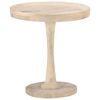vidaXL Sidebord &Oslash;50x55 cm heltre mango