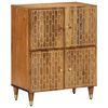 vidaXL Sideskap 60x33x75 cm heltre mango