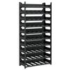 vidaXL Vinstativ for 60 flasker PP stablebar