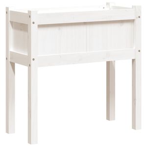 vidaXL Plantekasse med ben 70x31x70 cm heltre furu