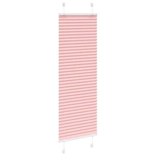 vidaXL pliss&eacute;gardin Rosa 50x100 cm Stoff Bredde 49,4 cm Polyester