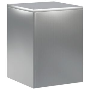 vidaXL Planteholder S&oslash;lv 30 x 30 x 40 cm St&aring;l