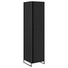 vidaXL Klesskap Svart Eik 50 x 50 x 200 cm Konstruert tre