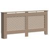 vidaXL Radiatordeksel 172x19x81,5 cm MDF