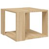 vidaXL Salongbord sonoma eik 40x40x30 cm konstruert tre