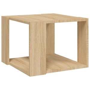 vidaXL Salongbord sonoma eik 40x40x30 cm konstruert tre