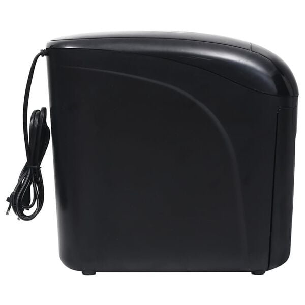 vidaXL Makuleringsmaskin 10 ark mikrosnitt svart